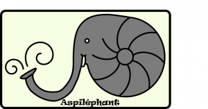 Logo L'aspiléphant f
